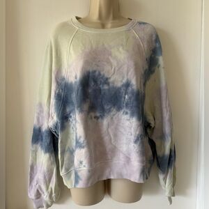 Soft Boxy Tie Dye Crew Neck